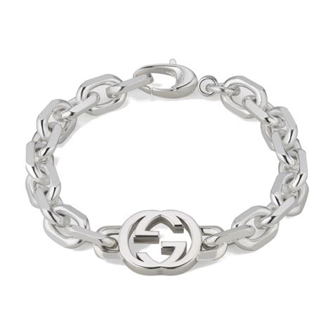 gucci bracciale argento 2018|Bracciale GG in argento 925 .